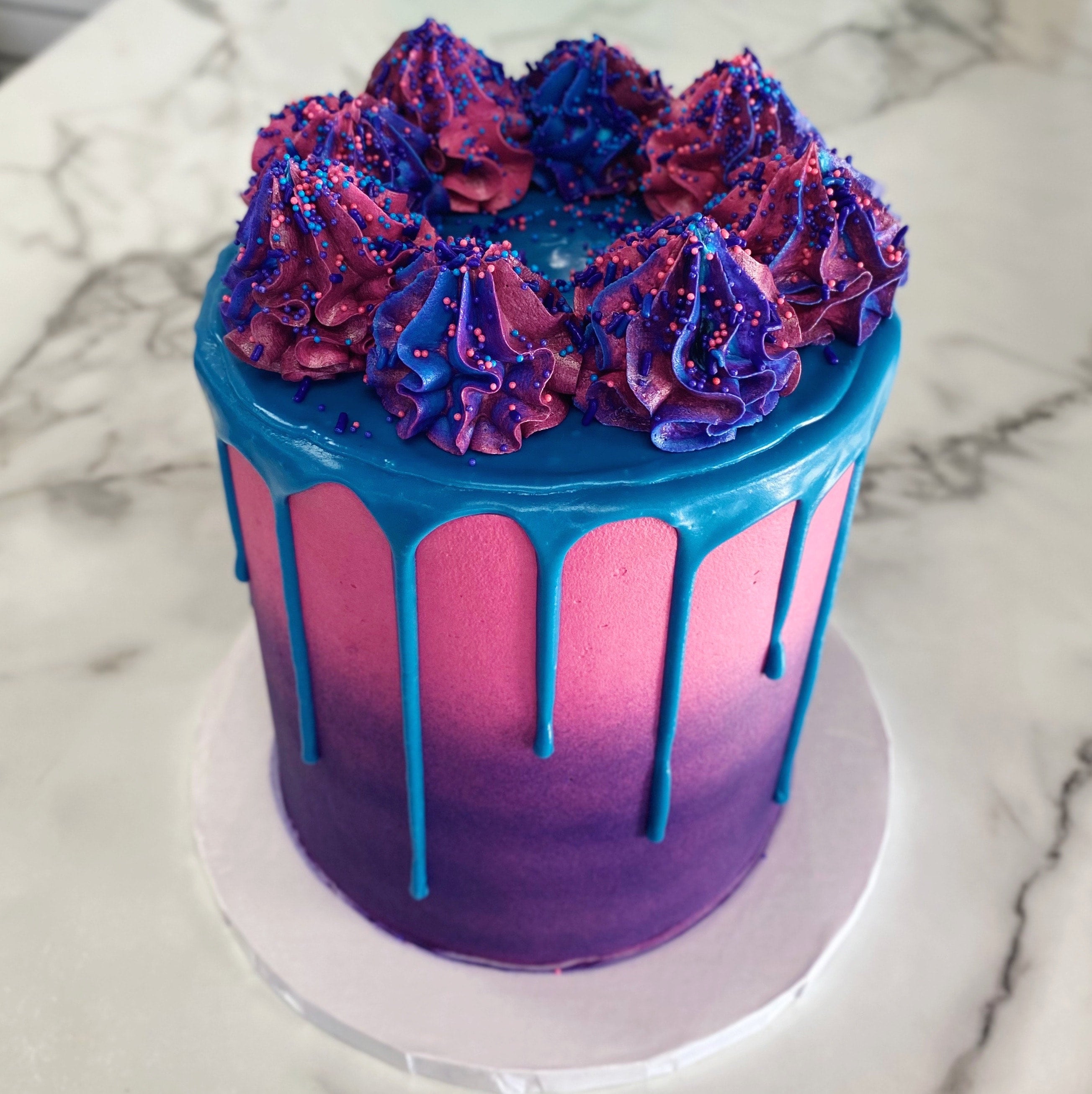 Rainbow Fun Cake | Pretty Damn Cute Kustom Cakes